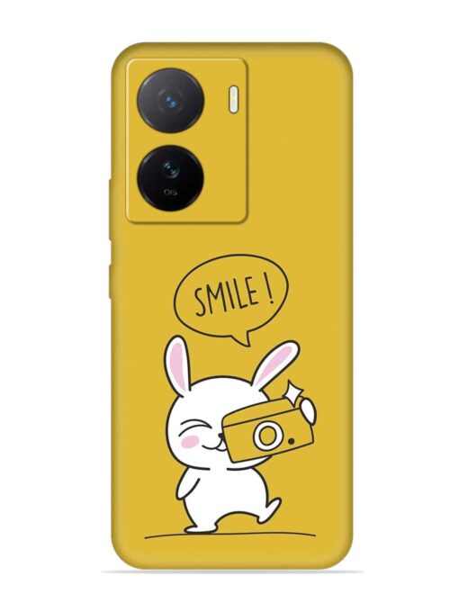 Hey Smile Please Embossed Soft Silicone Case for Iqoo Z7 (5G) Zapvi