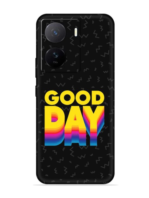 Good Day Embossed Soft Silicone Case for Iqoo Z7 (5G)