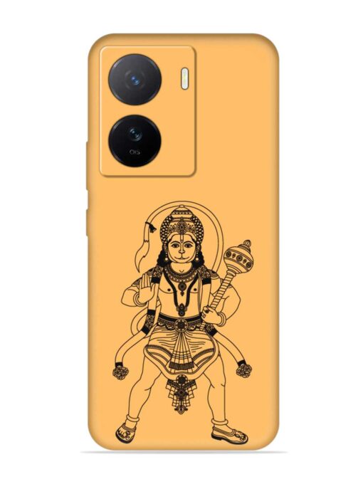 Indian God Hanuman Embossed Soft Silicone Case for Iqoo Z7 (5G) Zapvi