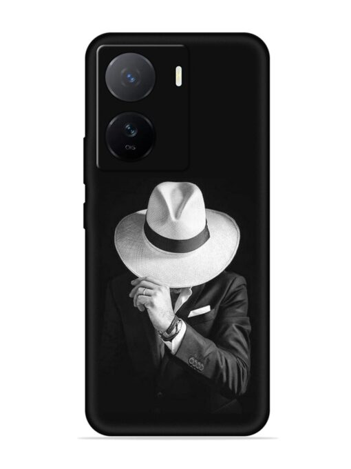 Men Under Hat Embossed Soft Silicone Case for Iqoo Z7 (5G) Zapvi