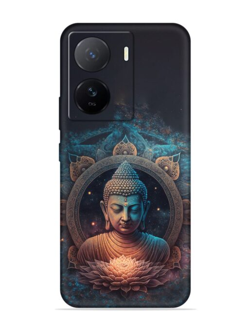 Gautam Buddha Embossed Soft Silicone Case for Iqoo Z7 (5G)