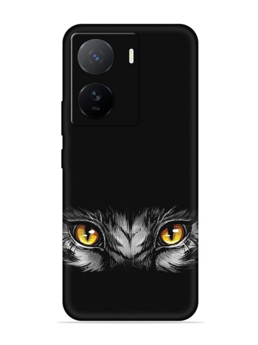 Scary Eye Embossed Soft Silicone Case for Iqoo Z7 (5G)