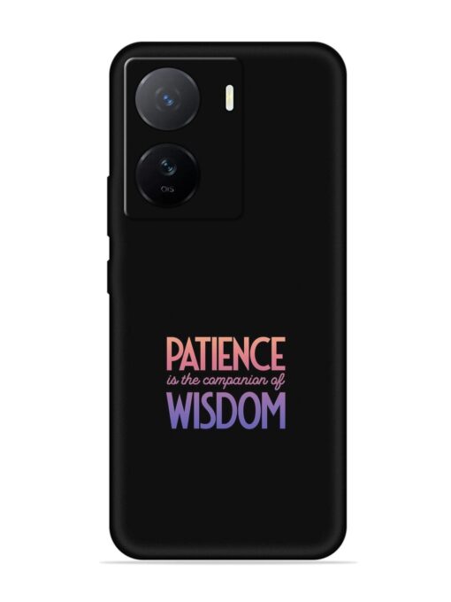 Patience Is The Embossed Soft Silicone Case for Iqoo Z7 (5G)