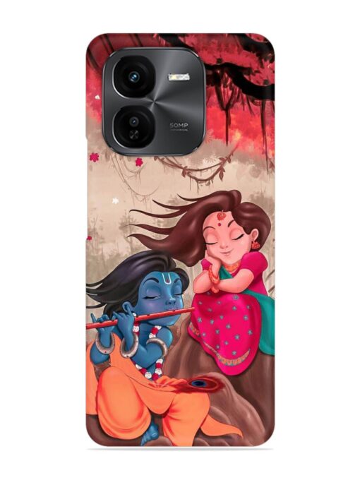 Radhe Krishna Water Art Snap Case for Iqoo Z9X (5G)