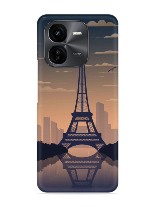 France Paris Eiffel Tower Gradient Snap Case for Iqoo Z9X (5G)