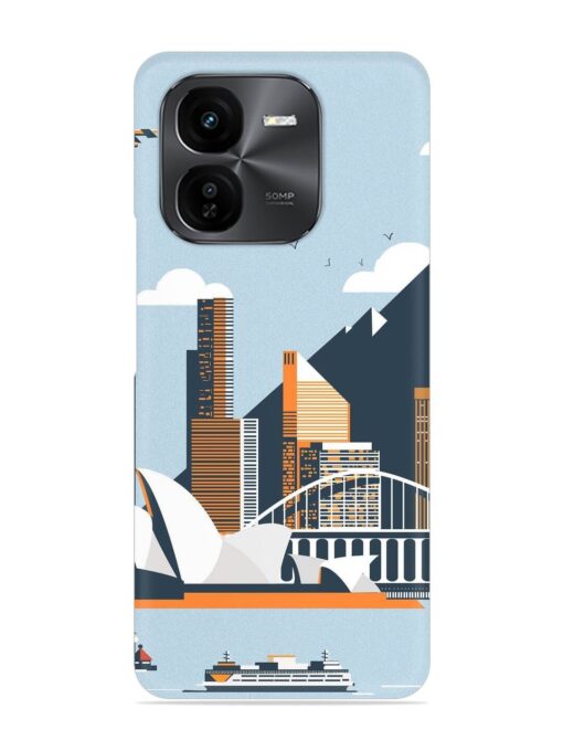 Sydney Opera Landscape Snap Case for Iqoo Z9X (5G)