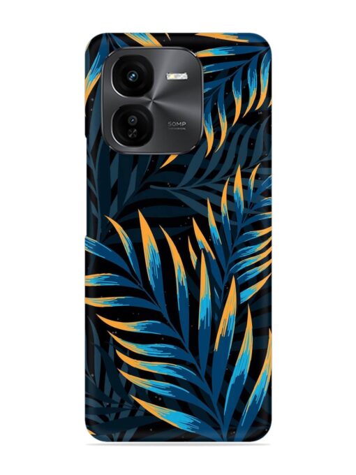 Abstract Leaf Art Snap Case for Iqoo Z9X (5G) Zapvi