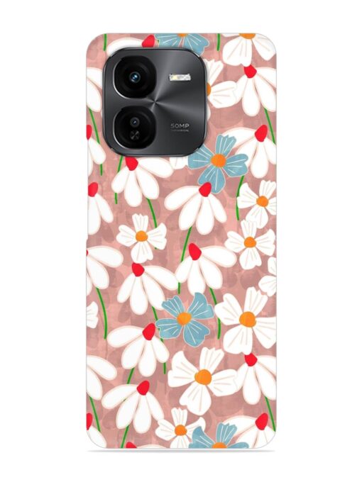 Abstract Petal Flowers Snap Case for Iqoo Z9X (5G)