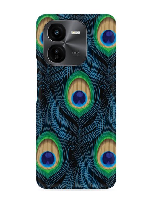 Seamless Pattern Peacock Snap Case for Iqoo Z9X (5G)