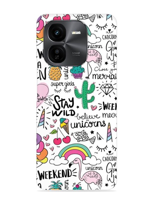 Unicorn Ice Cream Snap Case for Iqoo Z9X (5G)