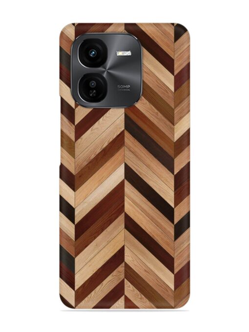 Seamless Wood Parquet Snap Case for Iqoo Z9X (5G)