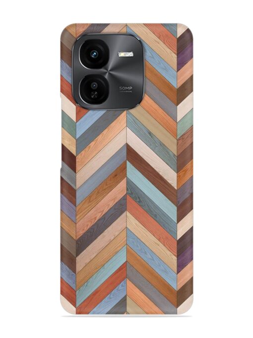 Seamless Wood Parquet Snap Case for Iqoo Z9X (5G)