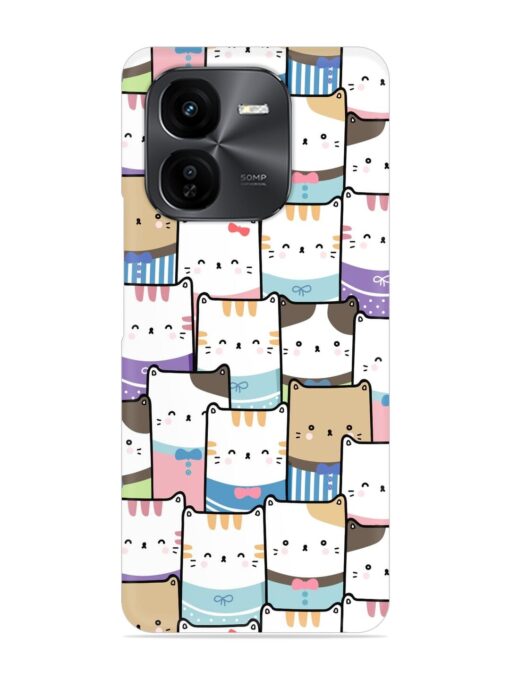 Cute Adorable Cat Snap Case for Iqoo Z9X (5G)