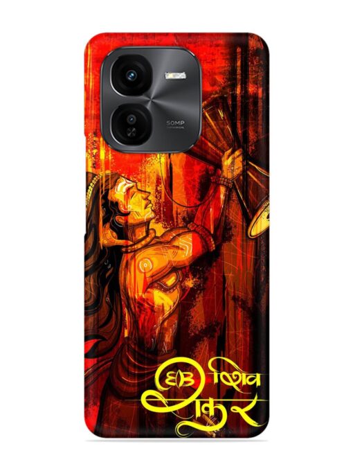 Illustration Lord Shiva Snap Case for Iqoo Z9X (5G)