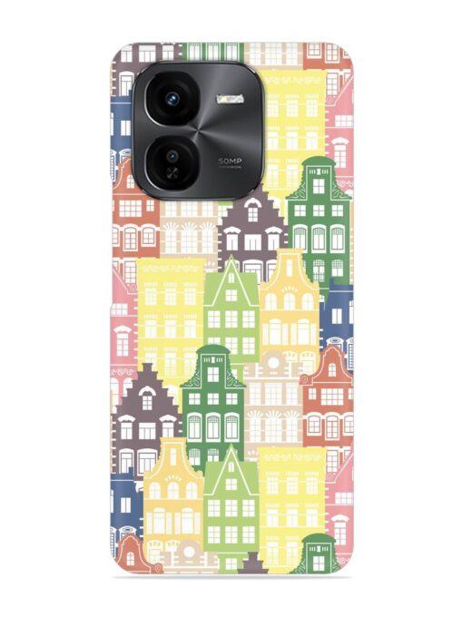 Seamless Shapes Pattern Snap Case for Iqoo Z9X (5G)