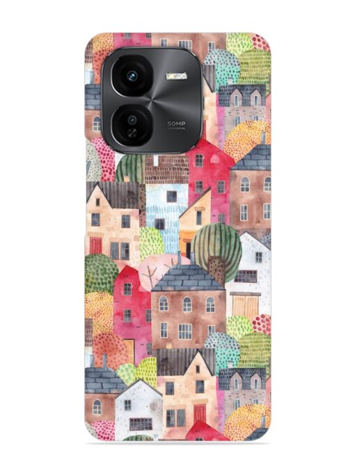 Abstract Seamless Pattern Snap Case for Iqoo Z9X (5G)