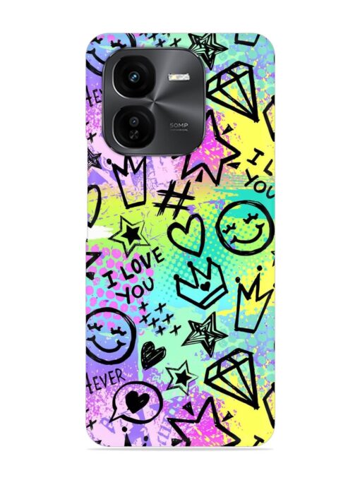 Bright Seamless Pattern Snap Case for Iqoo Z9X (5G)