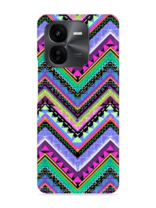 Tribal Aztec Print Snap Case for Iqoo Z9X (5G)