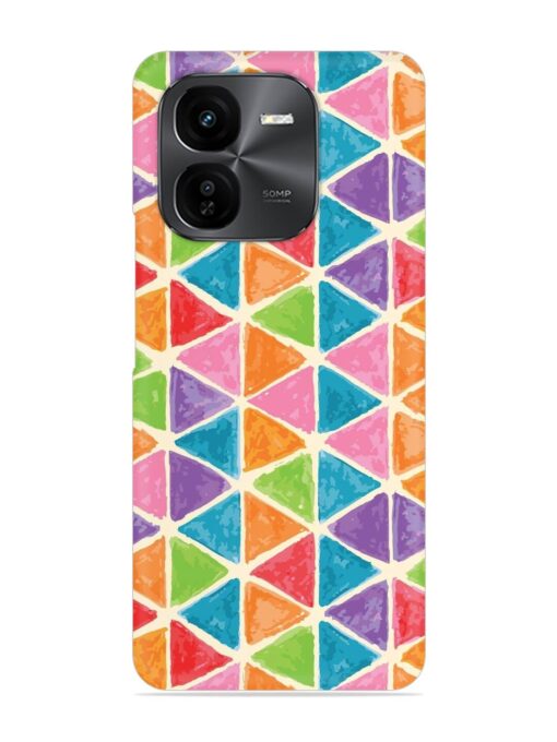 Seamless Colorful Isometric Snap Case for Iqoo Z9X (5G)