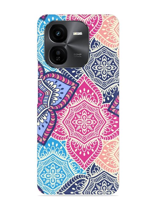 Ethnic Floral Seamless Snap Case for Iqoo Z9X (5G)