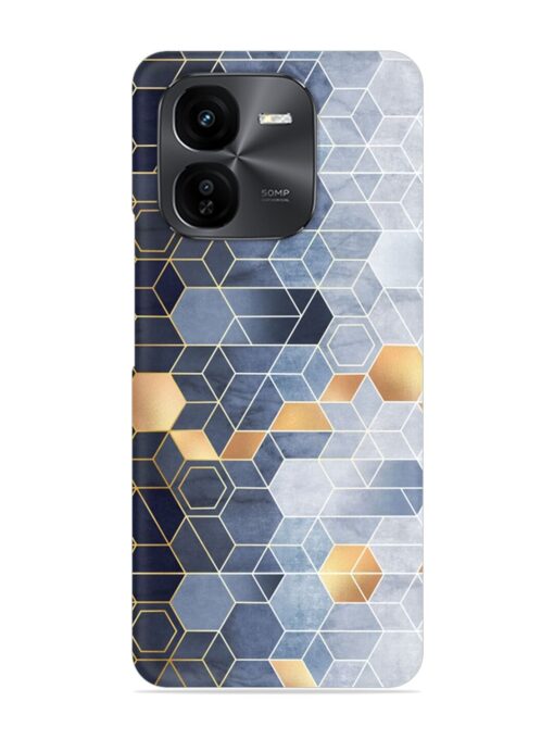 Geometric Abstraction Hexagons Snap Case for Iqoo Z9X (5G)