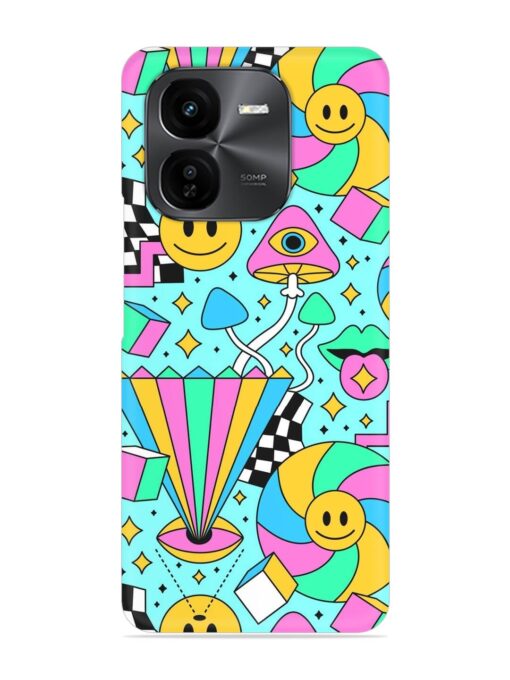 Trippy Rainbow 60S Snap Case for Iqoo Z9X (5G)