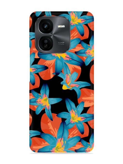 Philippine Flowers Seamless Snap Case for Iqoo Z9X (5G)