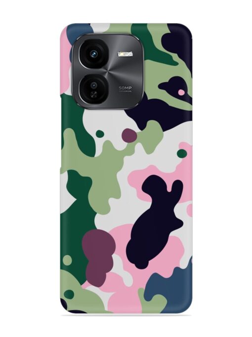 Seamless Funky Camouflage Snap Case for Iqoo Z9X (5G)