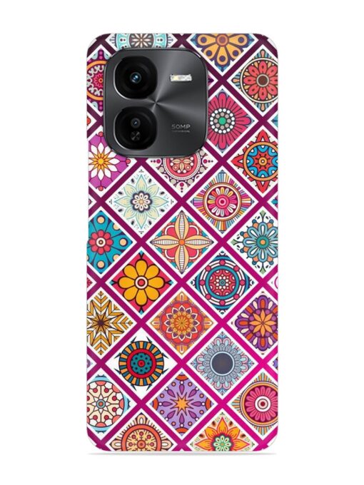 Seamless Tile Pattern Snap Case for Iqoo Z9X (5G)