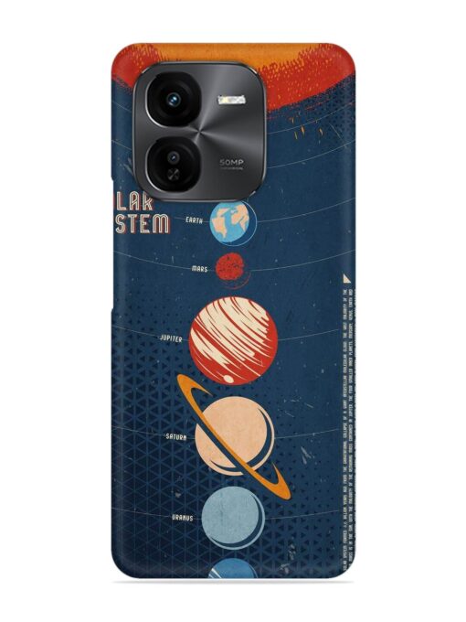 Solar System Vector Snap Case for Iqoo Z9X (5G)