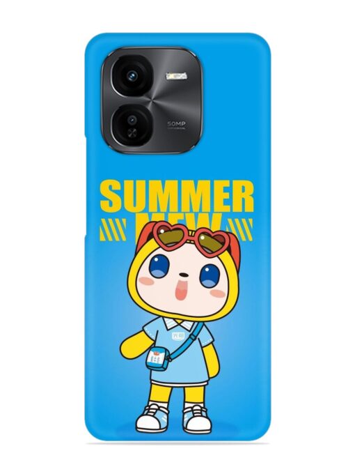 Summer Mew Cartoon Snap Case for Iqoo Z9X (5G)