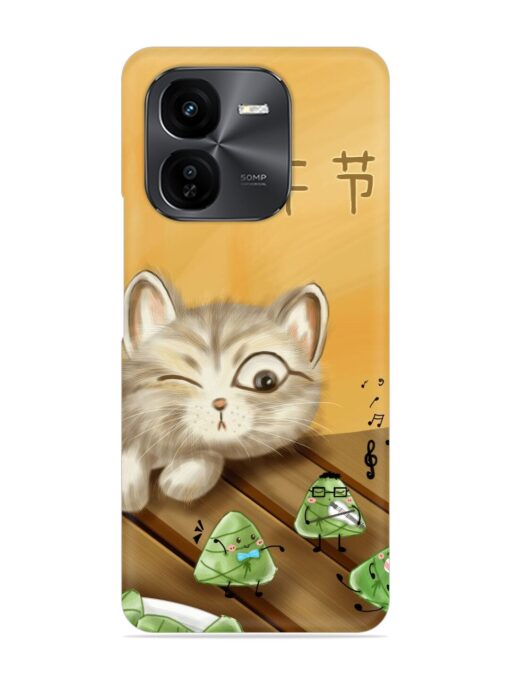 Cat Scorpion Dancing Snap Case for Iqoo Z9X (5G)