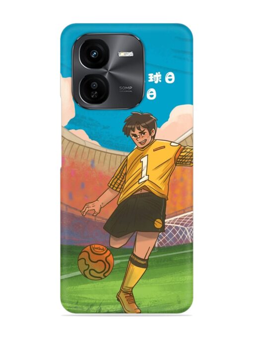 Soccer Kick Snap Case for Iqoo Z9X (5G)