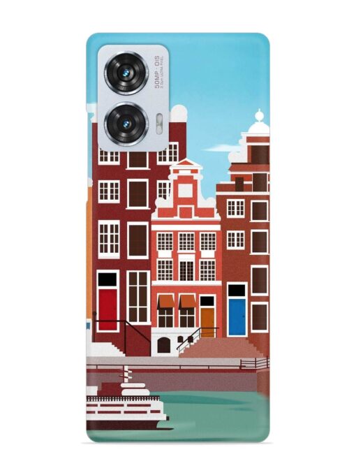 Scenery Architecture Amsterdam Landscape Snap Case for Motorola Moto Edge 50 Fusion (5G) Zapvi