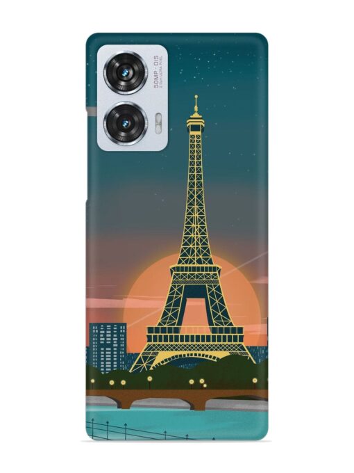 Scenery Architecture France Paris Snap Case for Motorola Moto Edge 50 Fusion (5G)