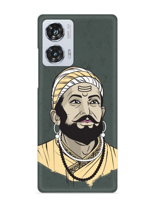 Shivaji Maharaj Vector Art Snap Case for Motorola Moto Edge 50 Fusion (5G) Zapvi