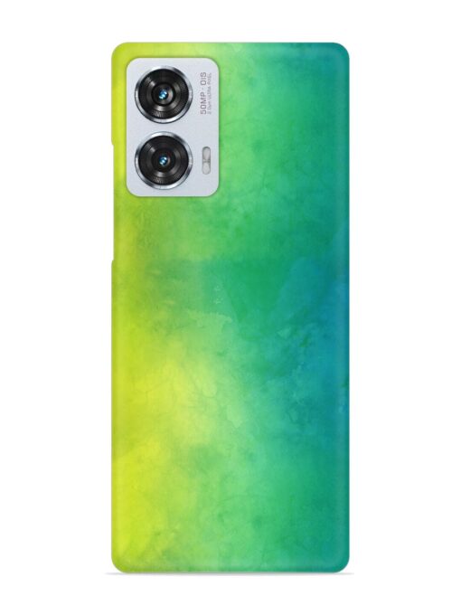 Yellow Green Gradient Snap Case for Motorola Moto Edge 50 Fusion (5G)