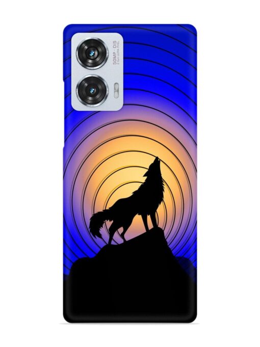 Fox Roaring Design Snap Case for Motorola Moto Edge 50 Fusion (5G)