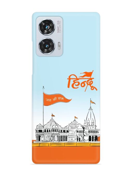 Ram Mandir Hindu Snap Case for Motorola Moto Edge 50 Fusion (5G)