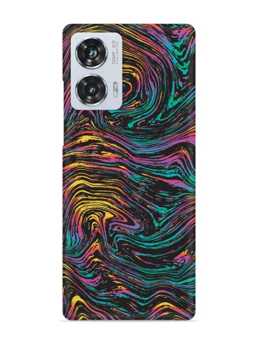 Abstract Liquid Colors Snap Case for Motorola Moto Edge 50 Fusion (5G) Zapvi