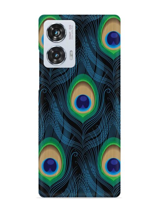 Seamless Pattern Peacock Snap Case for Motorola Moto Edge 50 Fusion (5G)