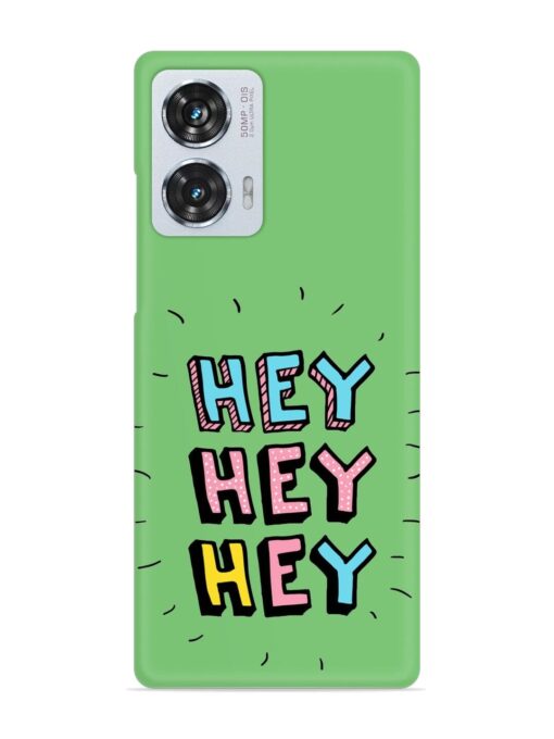 Hey Vector Cartoon Snap Case for Motorola Moto Edge 50 Fusion (5G) Zapvi