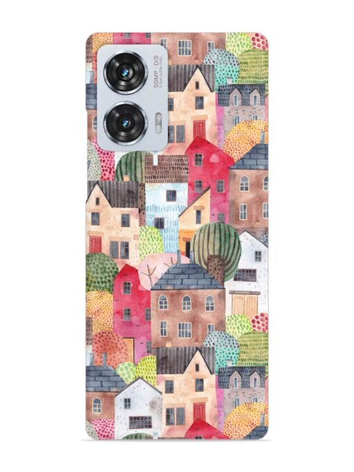 Abstract Seamless Pattern Snap Case for Motorola Moto Edge 50 Fusion (5G)