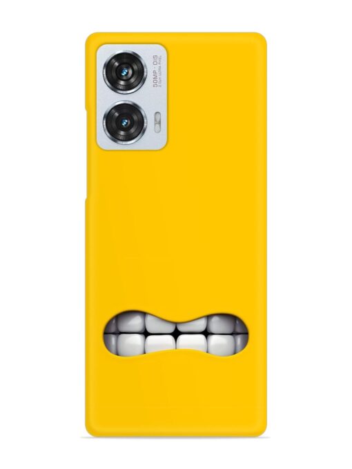 Mouth Character On Snap Case for Motorola Moto Edge 50 Fusion (5G) Zapvi