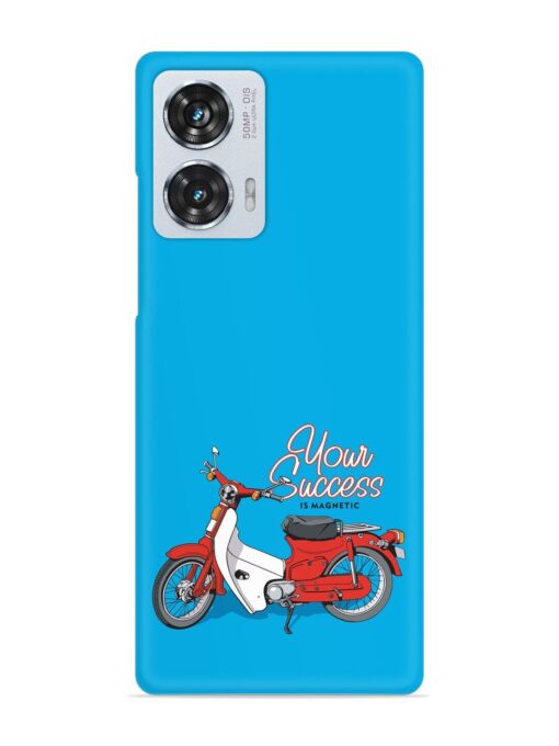 Motorcycles Image Vector Snap Case for Motorola Moto Edge 50 Fusion (5G)