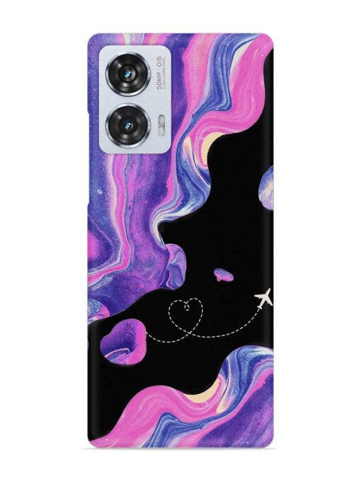 Glitter Art Snap Case for Motorola Moto Edge 50 Fusion (5G) Zapvi