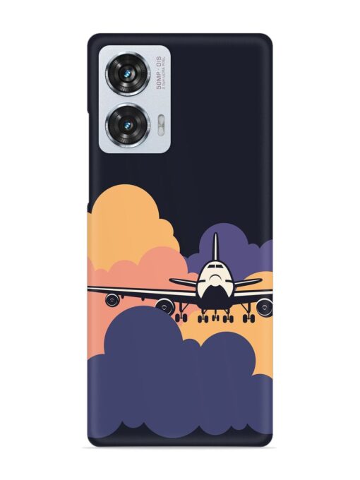 Aeroplane vector Snap Case for Motorola Moto Edge 50 Fusion (5G) Zapvi