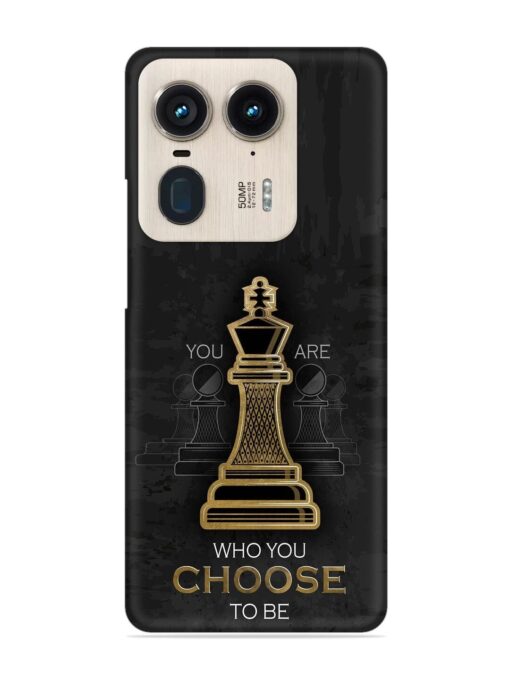 You Are Who Choose To Be Snap Case for Motorola Moto Edge 50 Ultra (5G) Zapvi