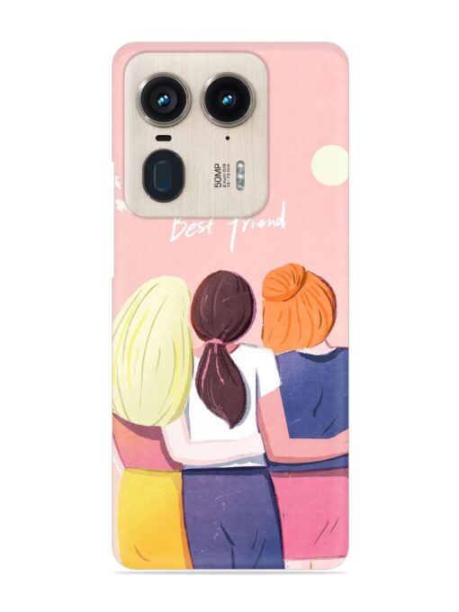 Friendship Day Snap Case for Motorola Moto Edge 50 Ultra (5G)