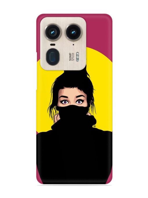 Girly Vector Snap Case for Motorola Moto Edge 50 Ultra (5G)